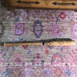 Rawlings, Adirondack big stick baseball bat, autograph God bless you by Gary Car